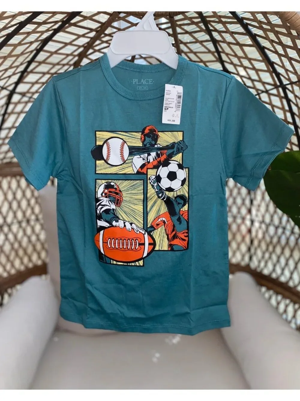 The Children’s Place Kids Little Boy Short Sleeve TShirt Top Size S 5/6